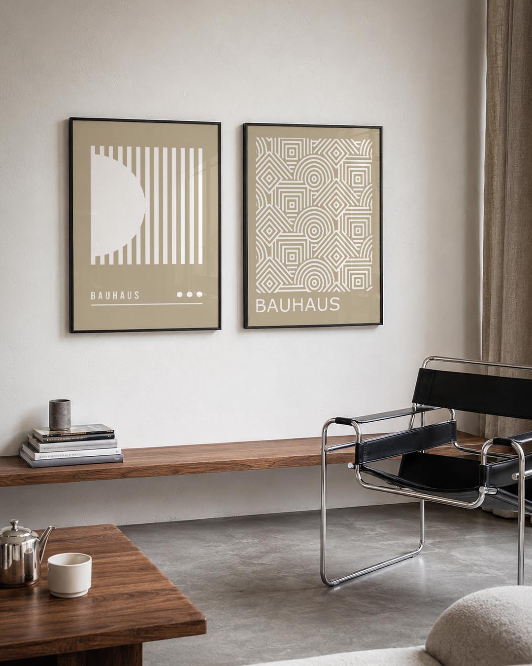 Lijnen en vlakken Posterset