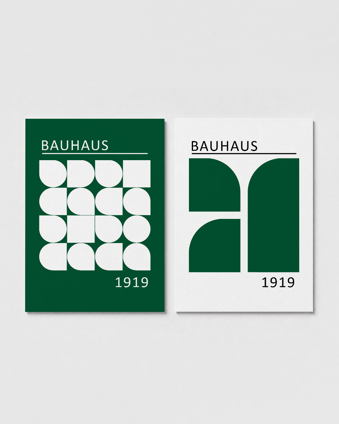 Vormen en vlakken Posterset