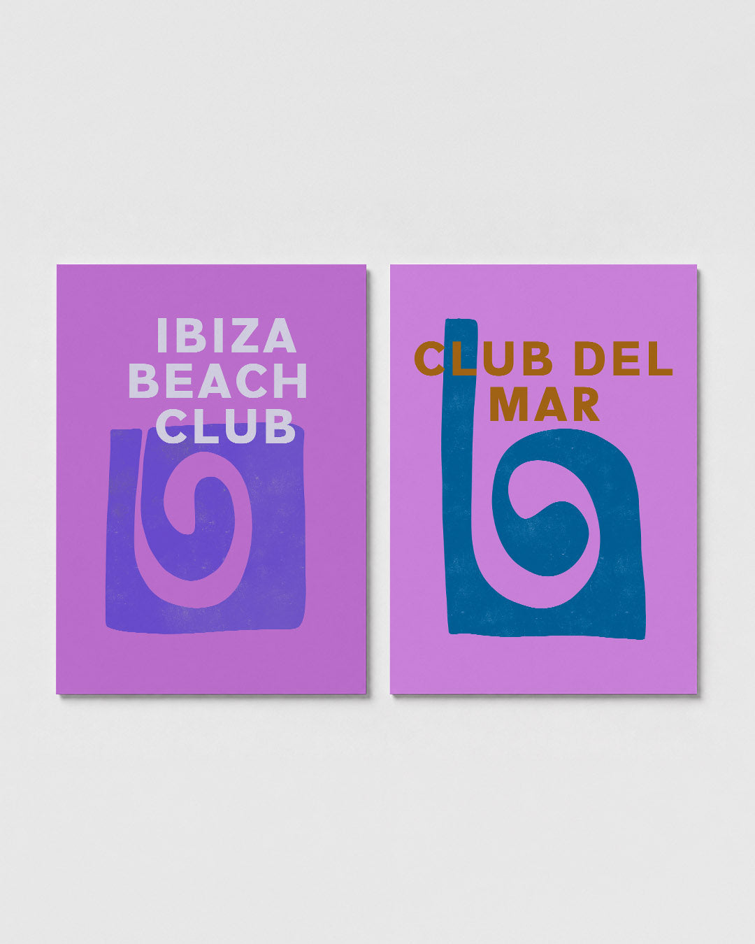 Kleurrijke vormen Posterset