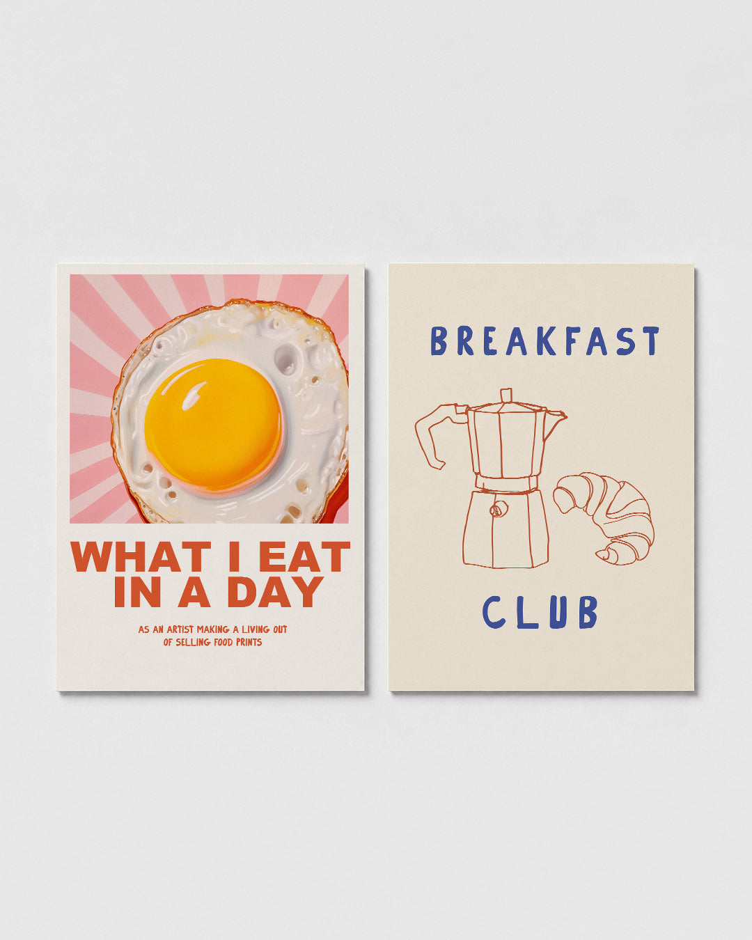 Eigeel en stralen Posterset