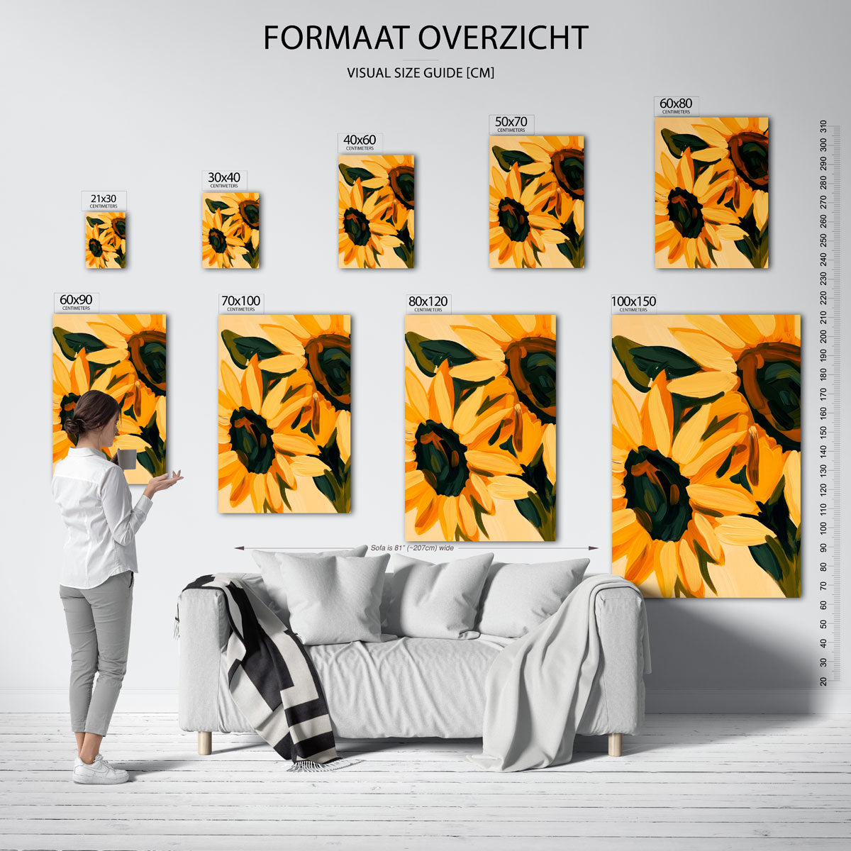 Zonnebloemen Poster