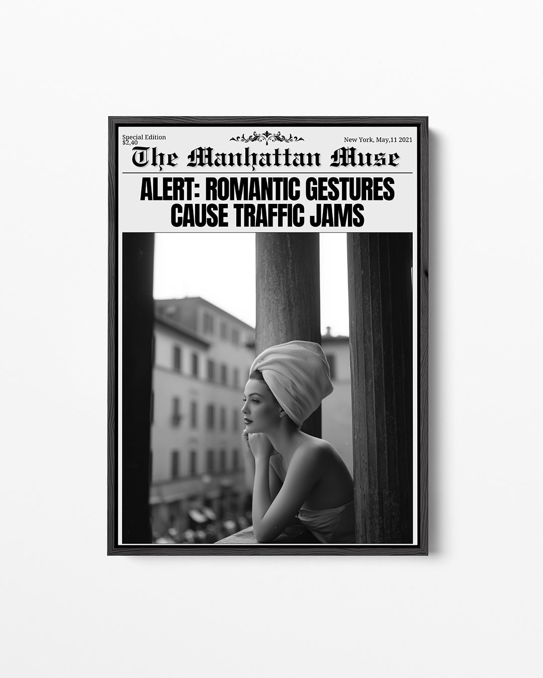 Stedelijke romantiek Kunstwerk