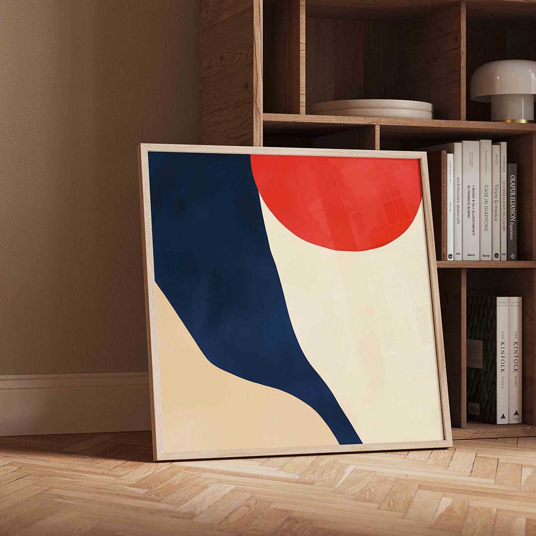 Abstracte vormen Poster