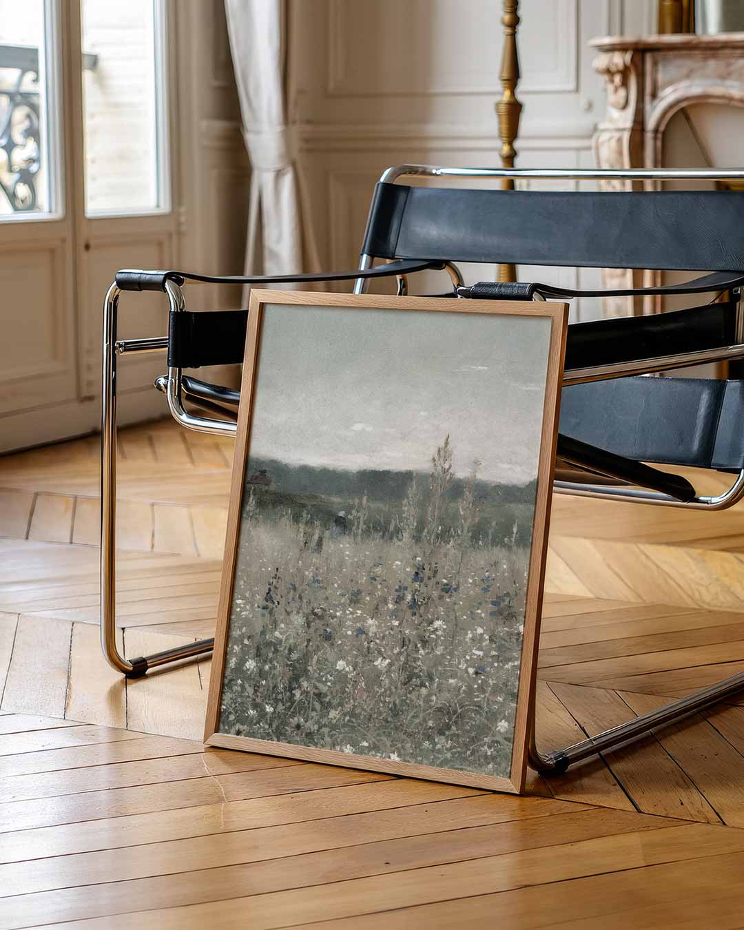 Droomachtige Bloemweide Poster-WallArtistic