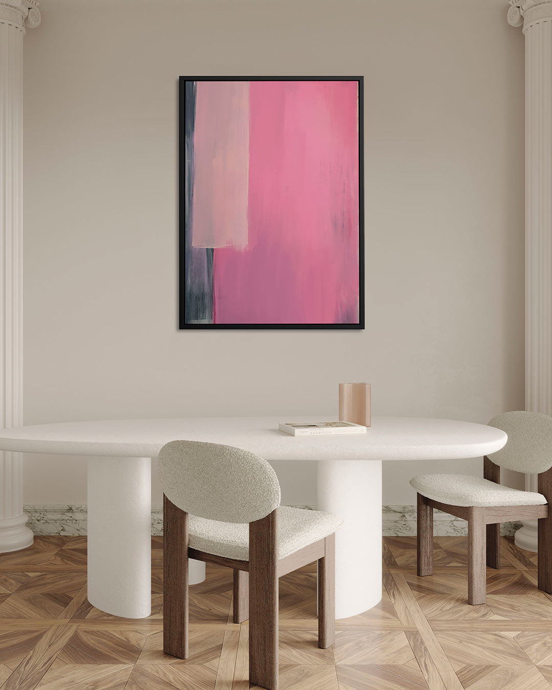 Zachte kleurvlakken Kunstwerk