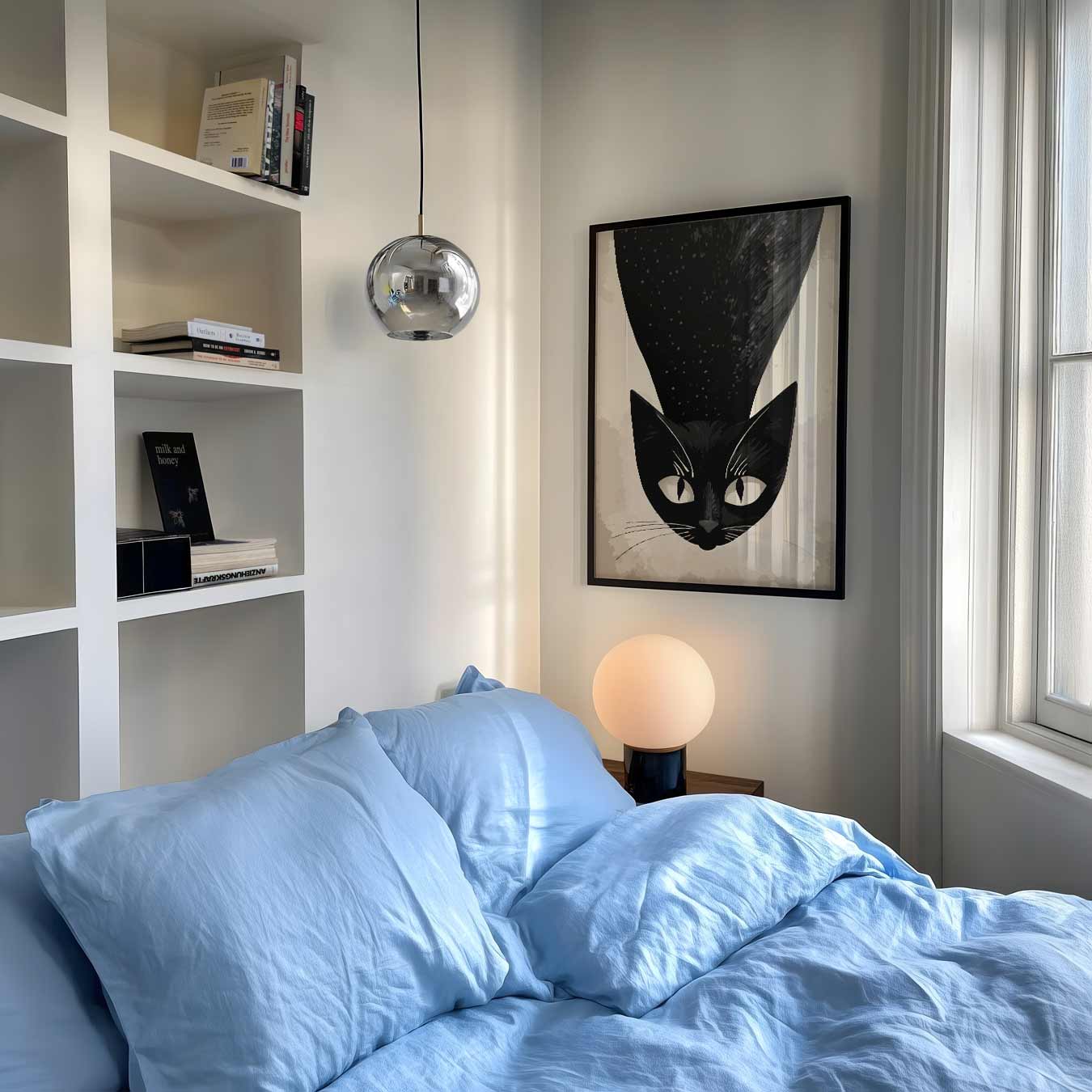 Stijlvolle Kattenposter-WallArtistic