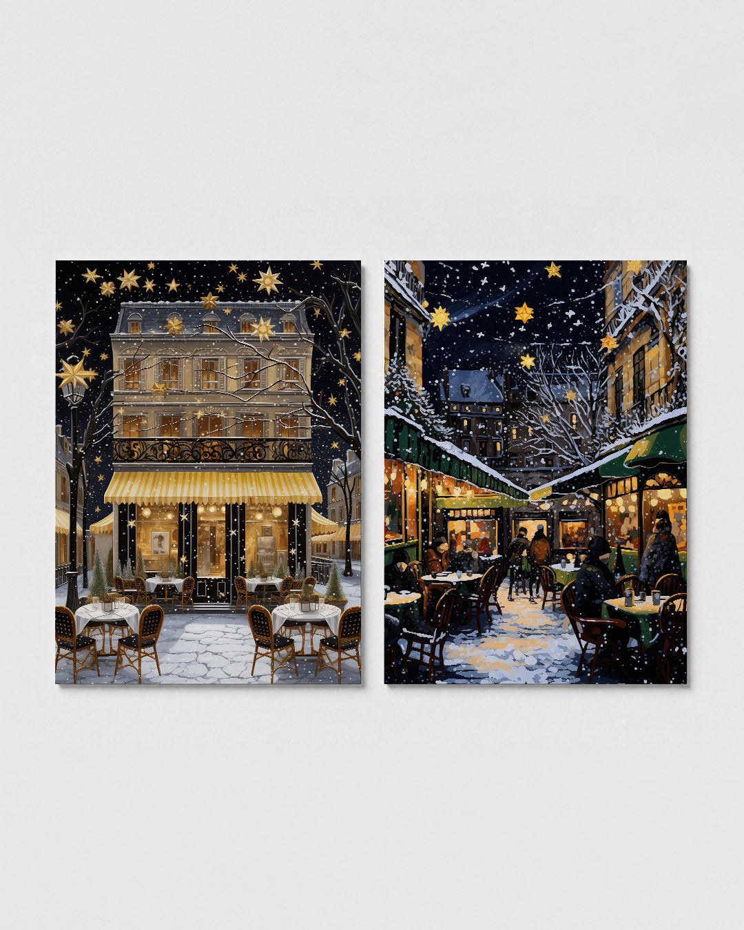 Sterren en sneeuw Posterset