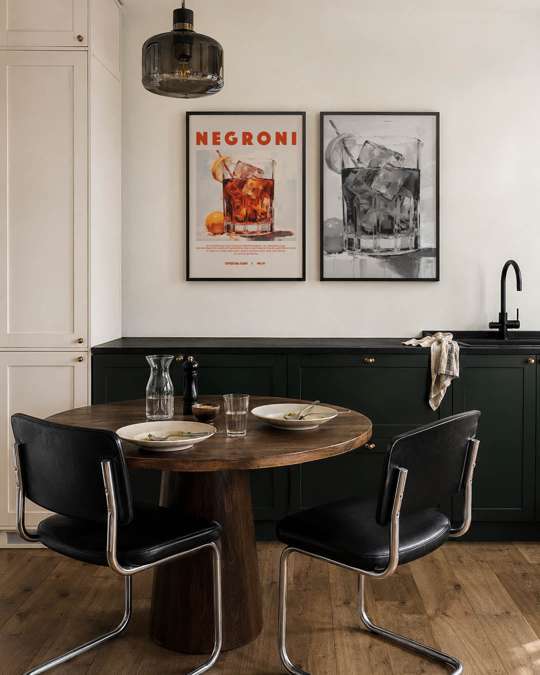 Kleur en glas Posterset