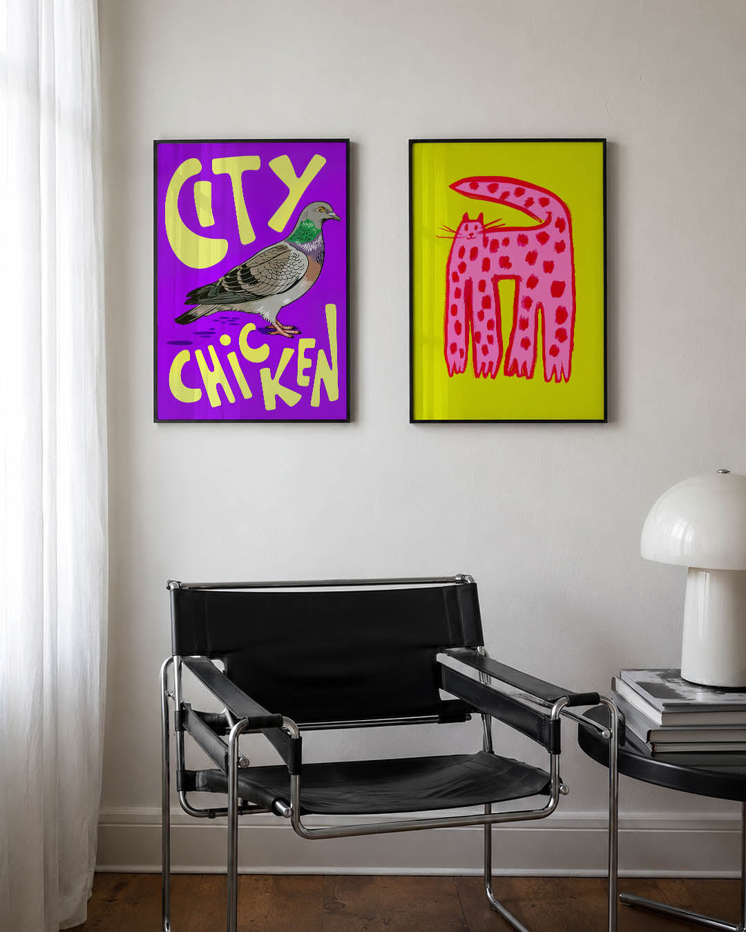 Stadsduif expressie Posterset