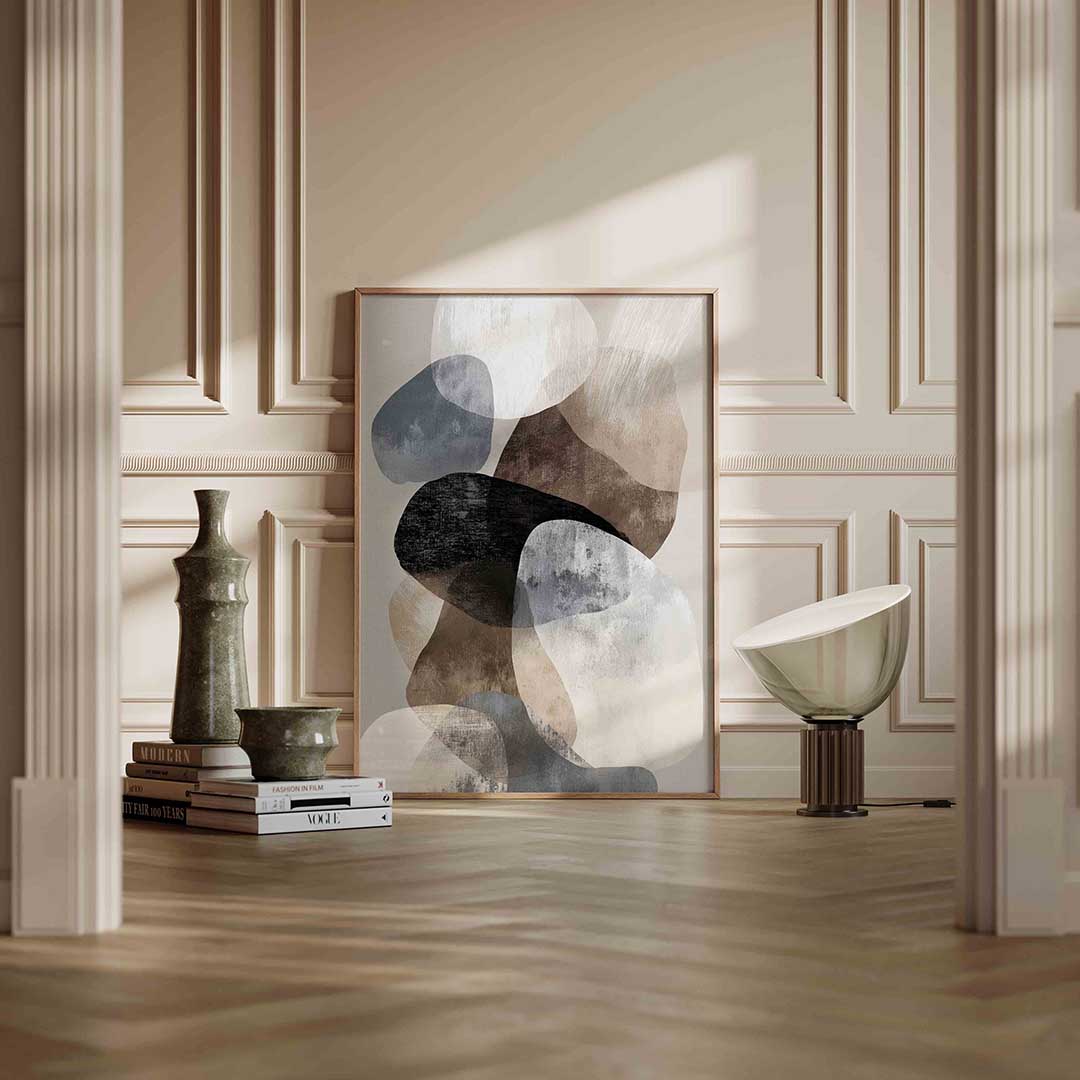 Abstracte vormen Poster