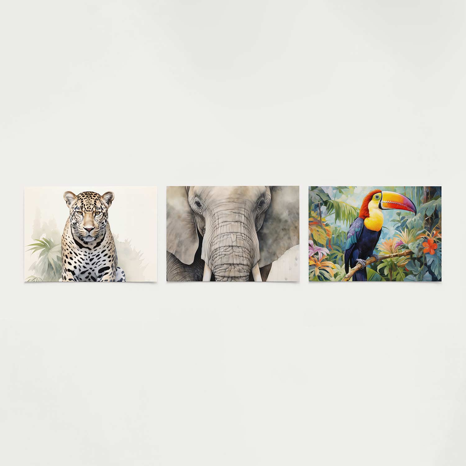 Vlekken en bladeren Posterset