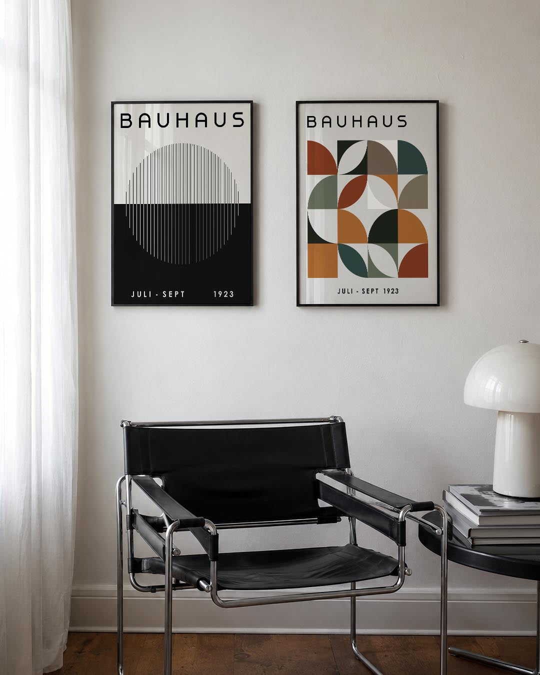 Cirkel en lijnen Posterset