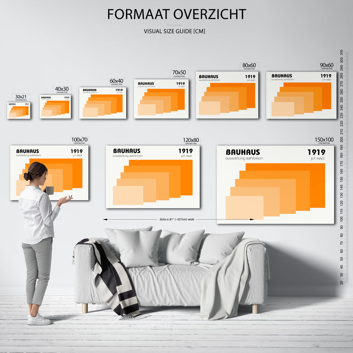 Vorm en kleur Poster