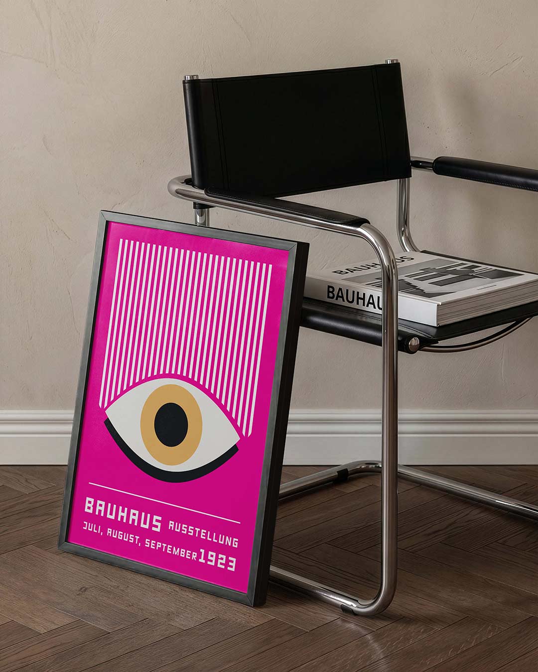 Oog en lijnen Poster