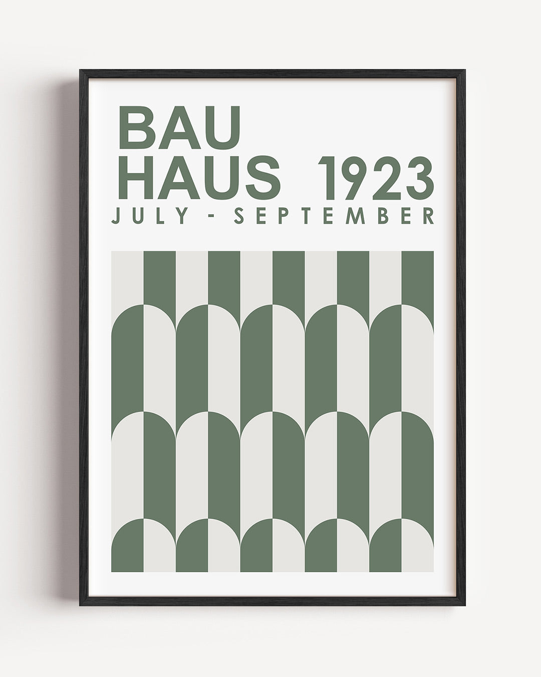 Vormritme en lijnen Poster