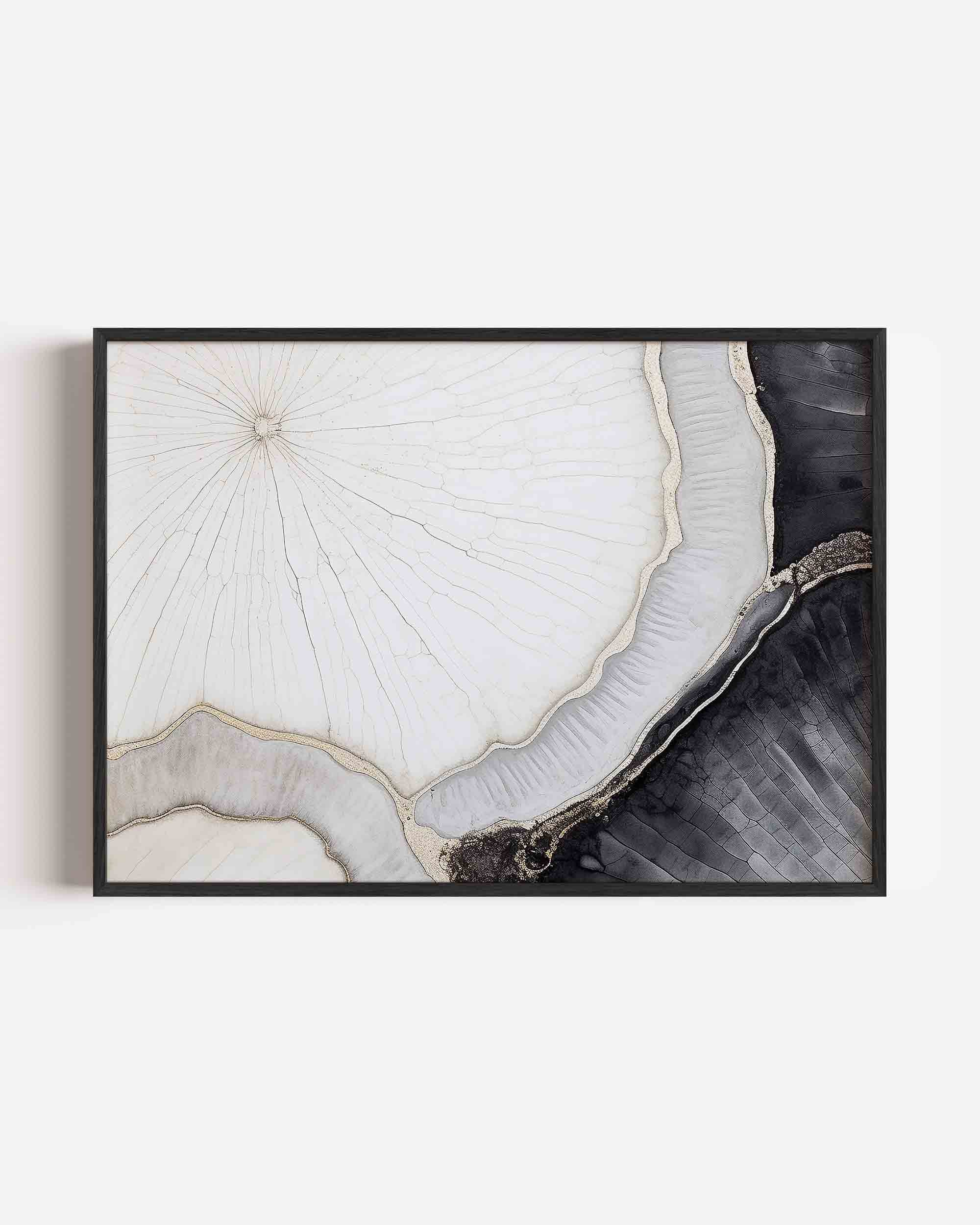 Abstracte lijnen en patronen Poster