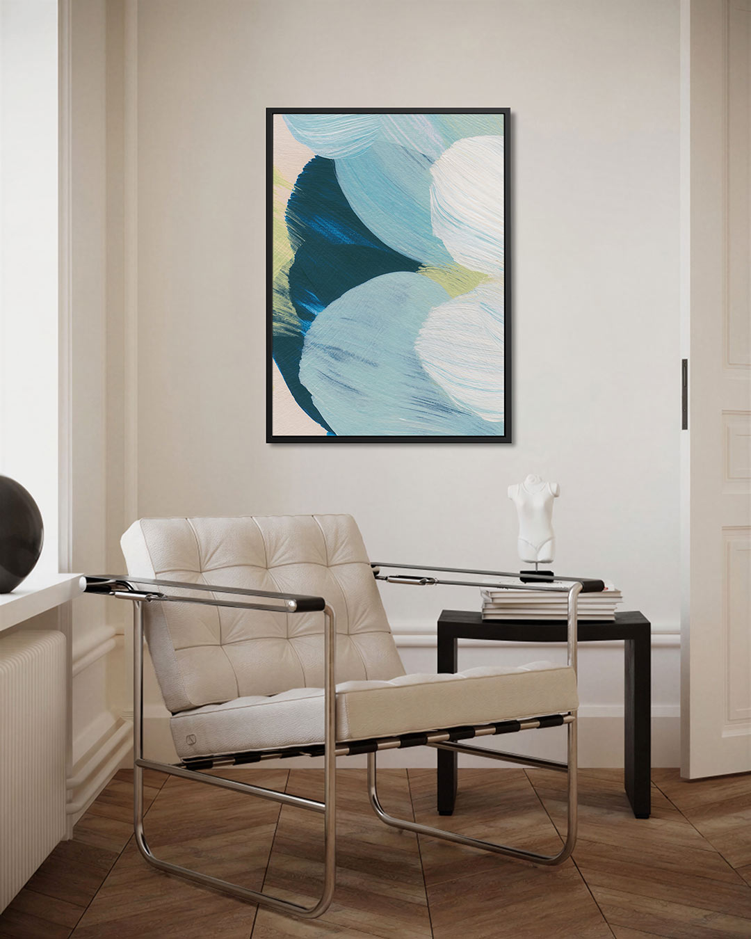 Organische kleurencompositie Kunstwerk