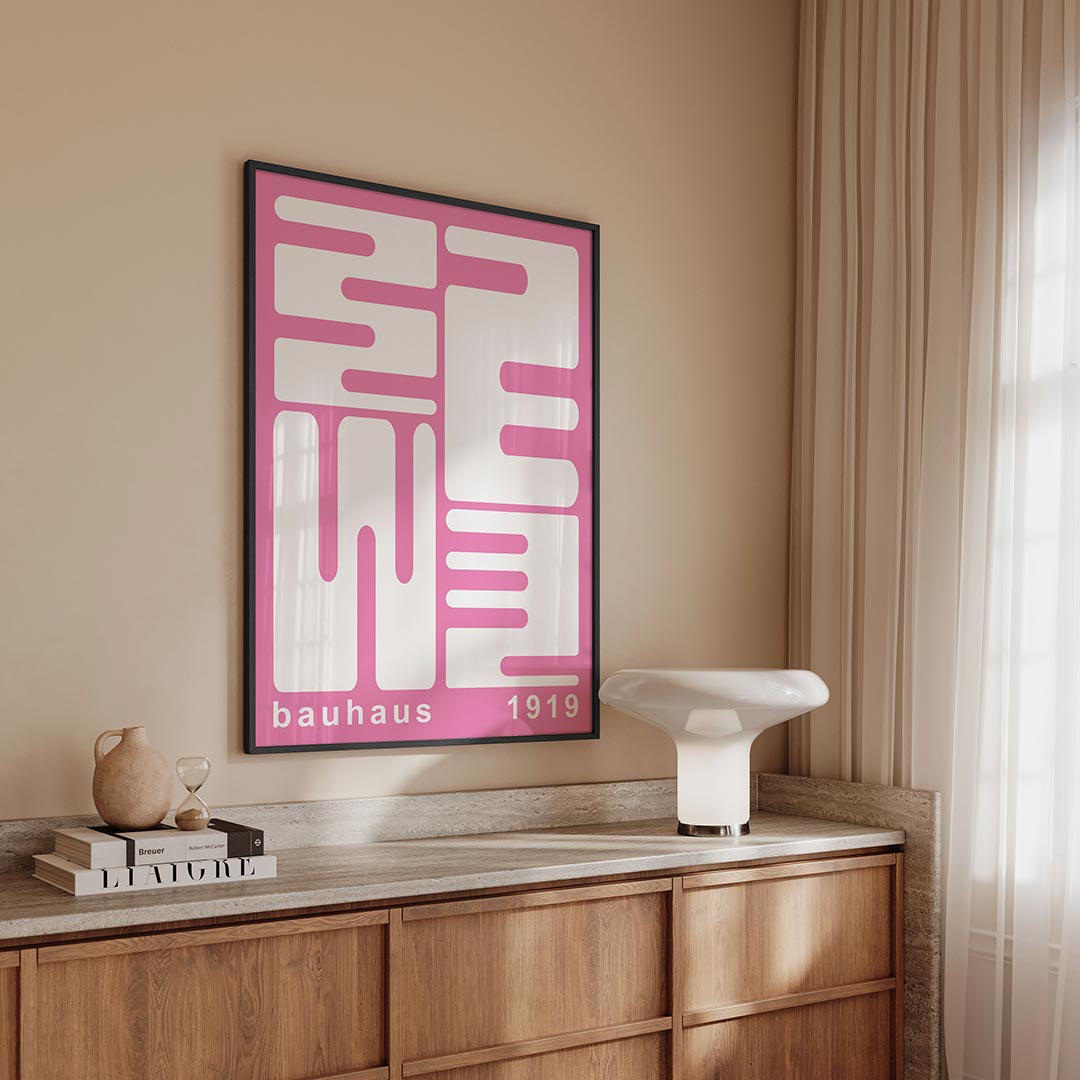 Vorm en kleur Poster