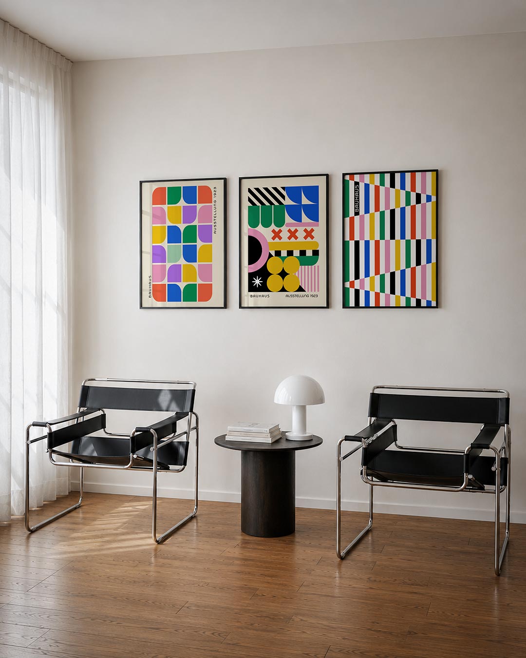 Vorm en kleurenspel Posterset