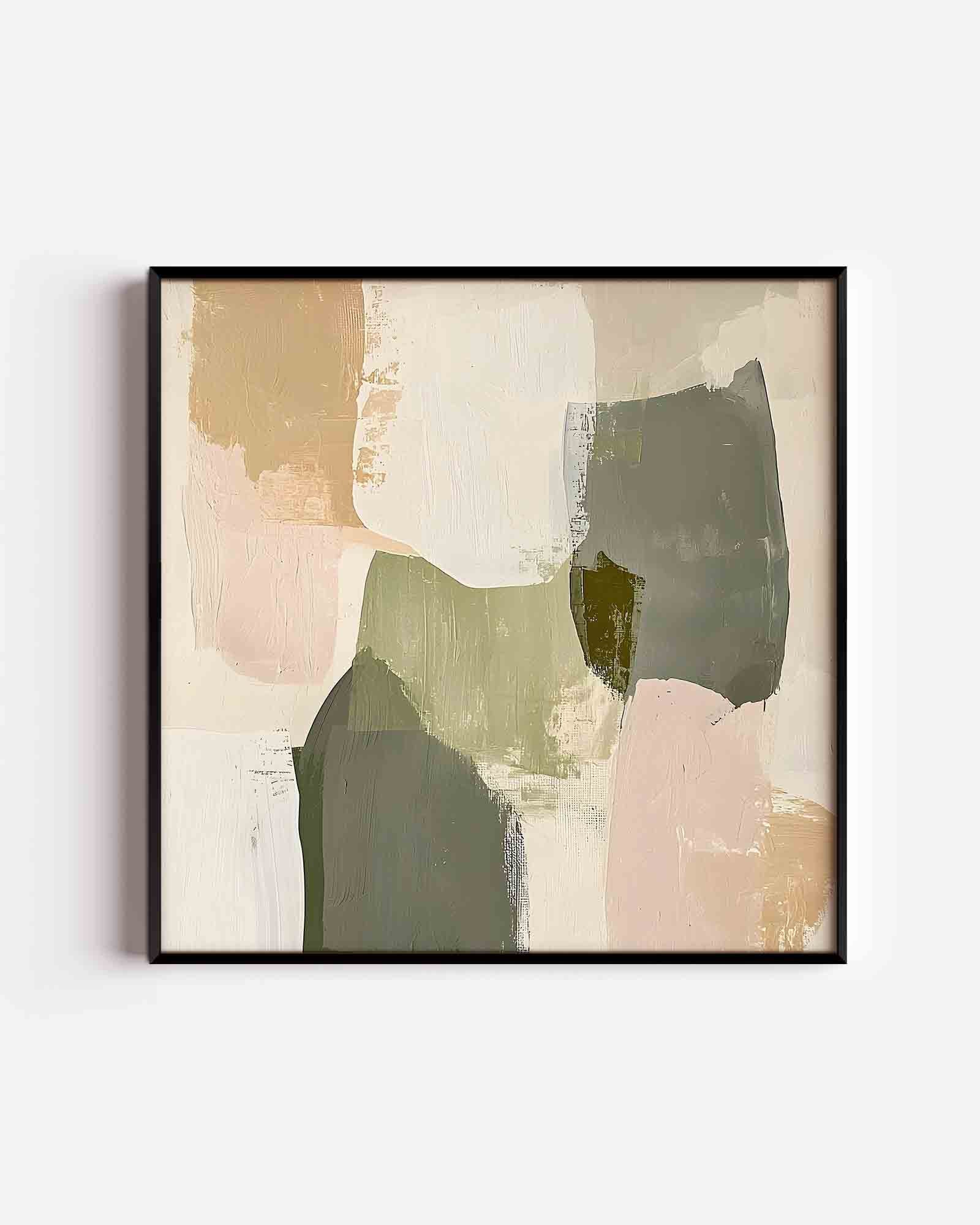 Abstracte vormen Poster