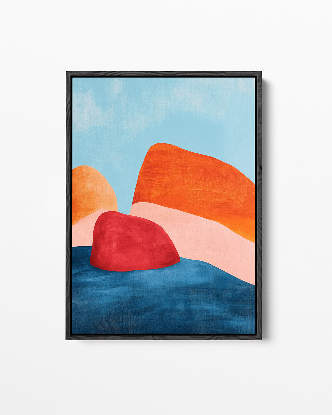 Kleurrijke vormen Kunstwerk