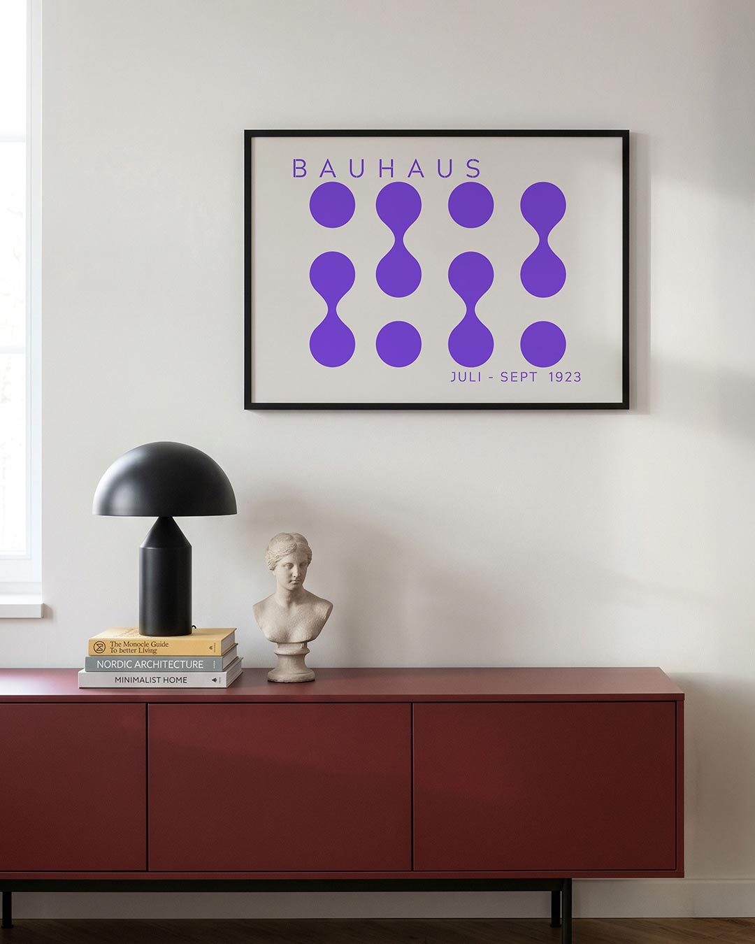 Vormritme en kleur Poster