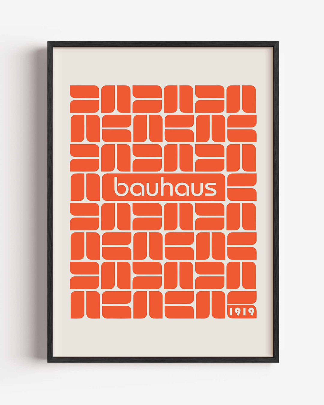 Vormritme en kleur Poster