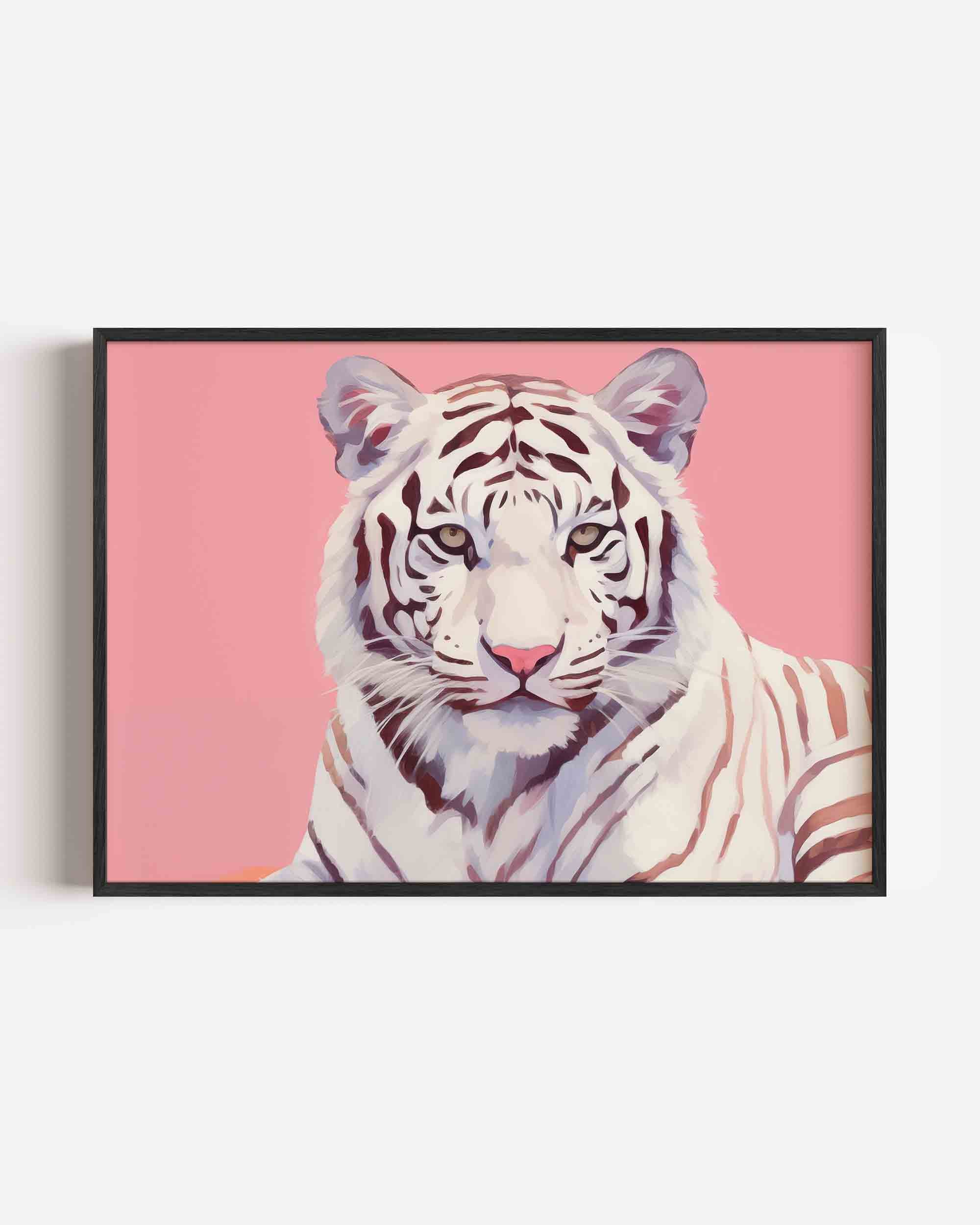Witte tijger Poster