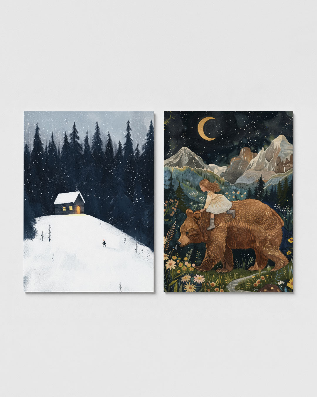Winterse rust Posterset