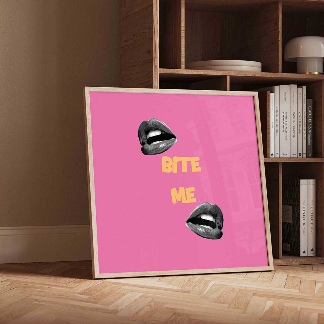 Bite me Poster