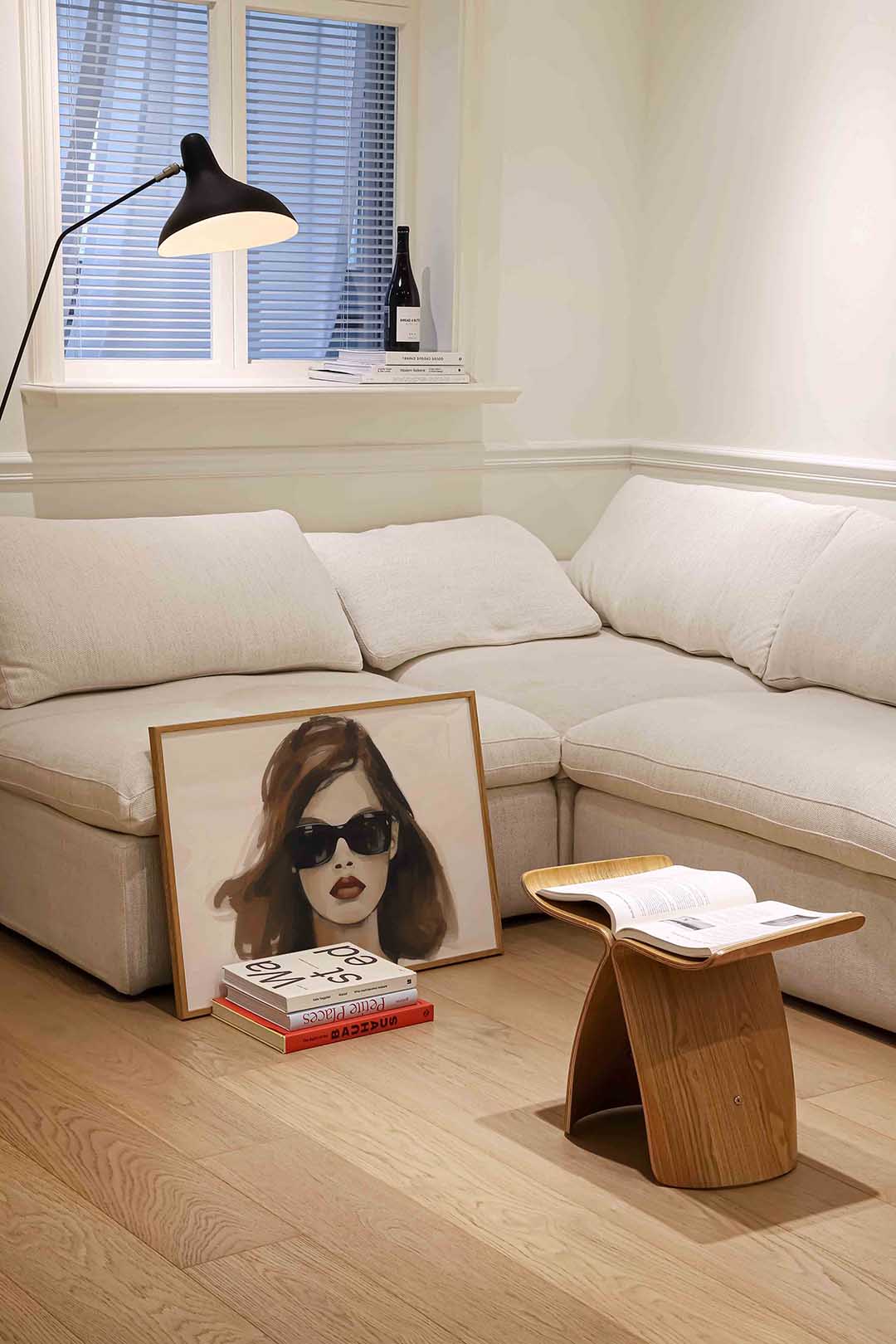 Vrouw met zonnebril Poster
