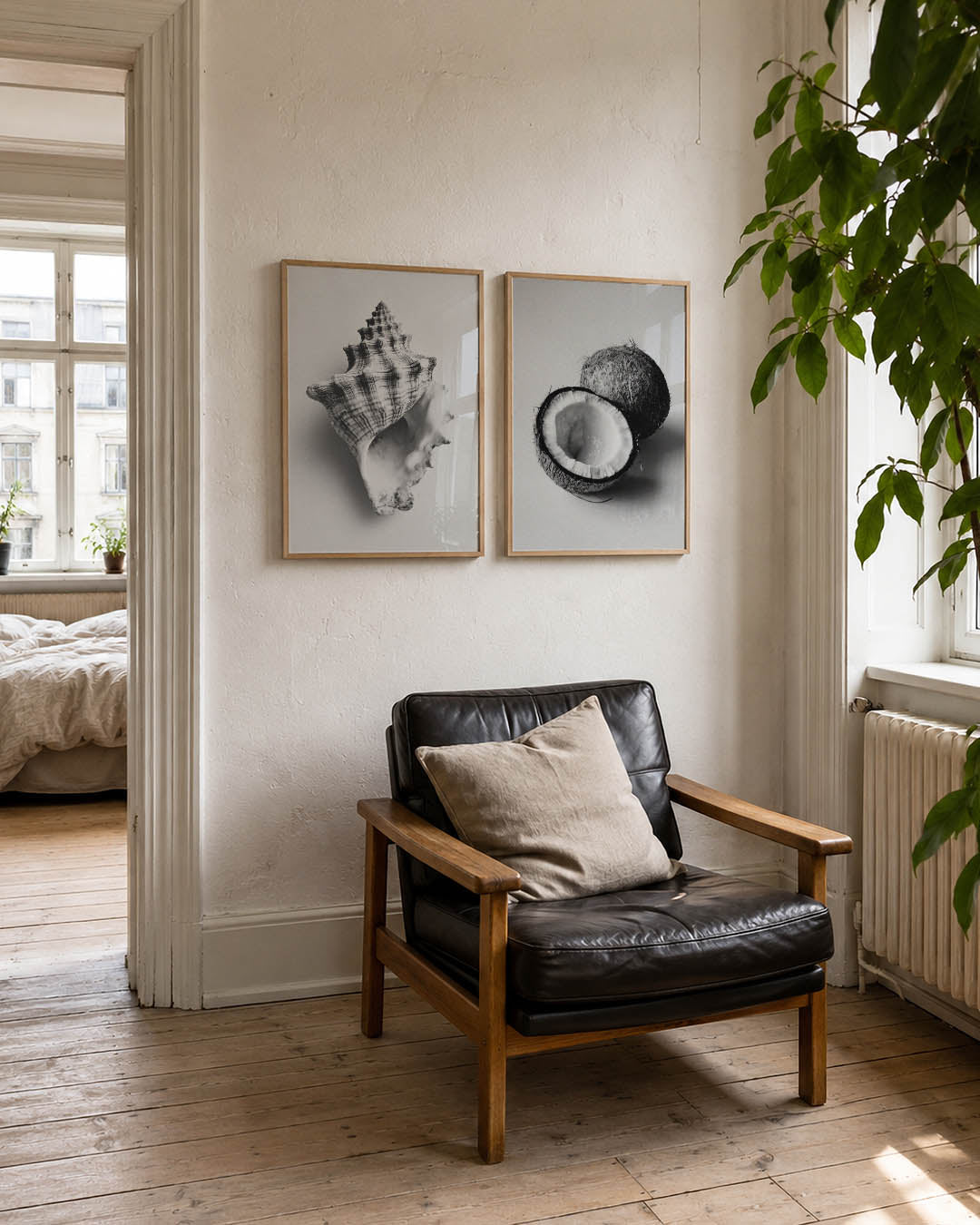 Schelpenstructuur Posterset