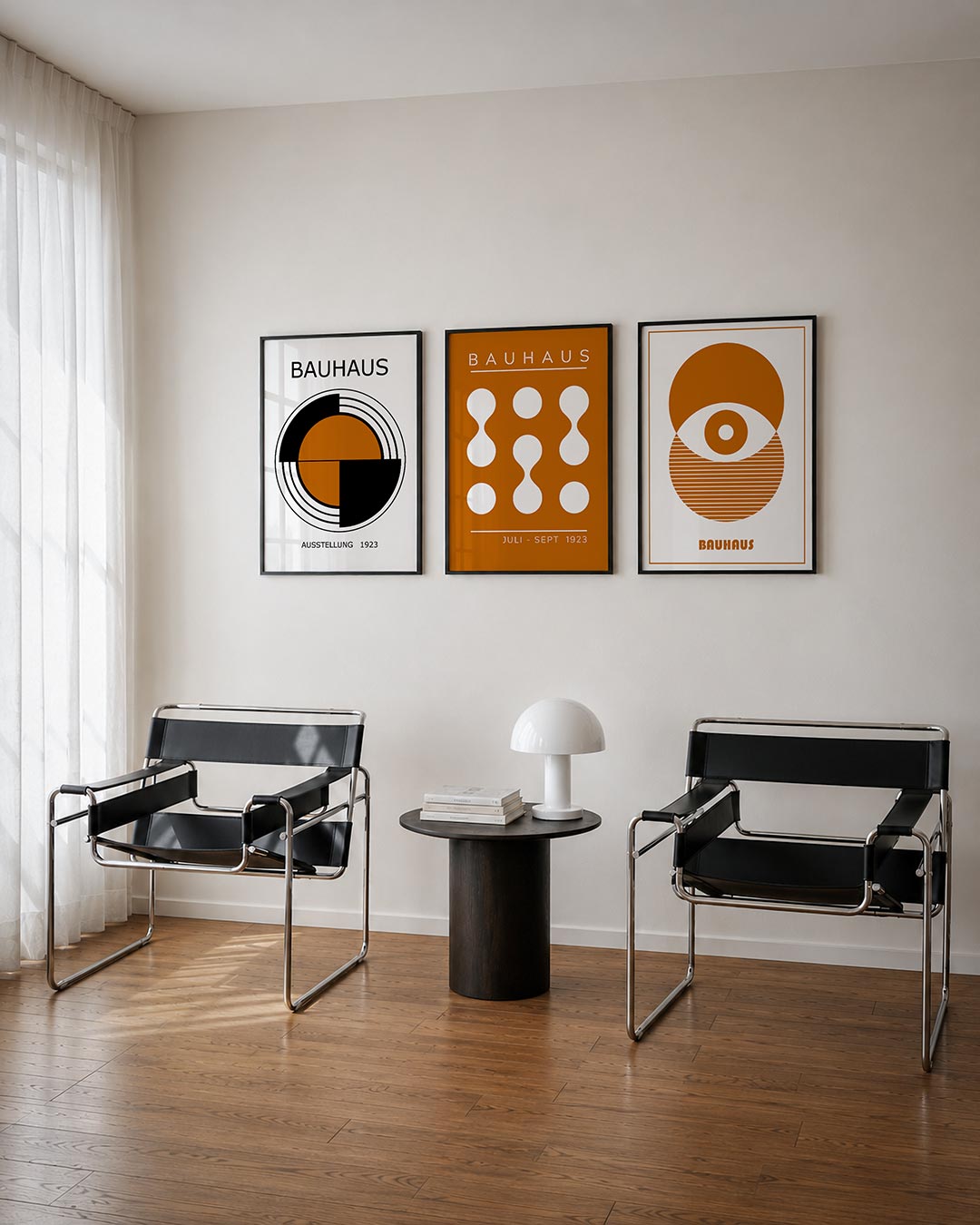 Cirkel en lijnen Posterset