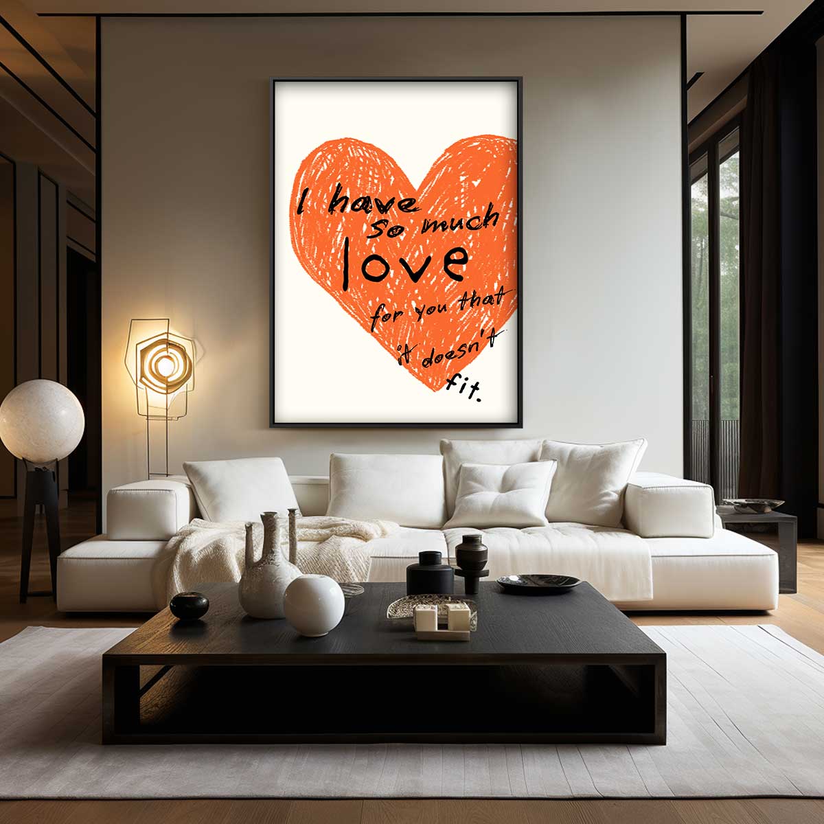 Liefdevolle Hartprint Kunstwerk-canvas-dibond-plexiglas-wanddecoratie-WallArtistic