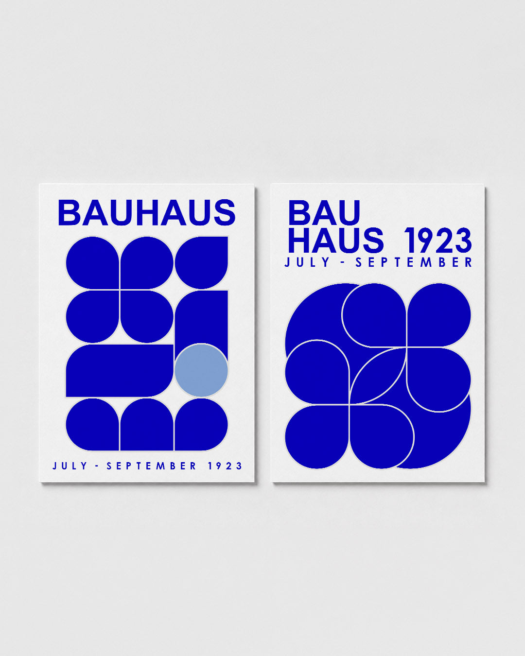 Vormen en vlakken Posterset