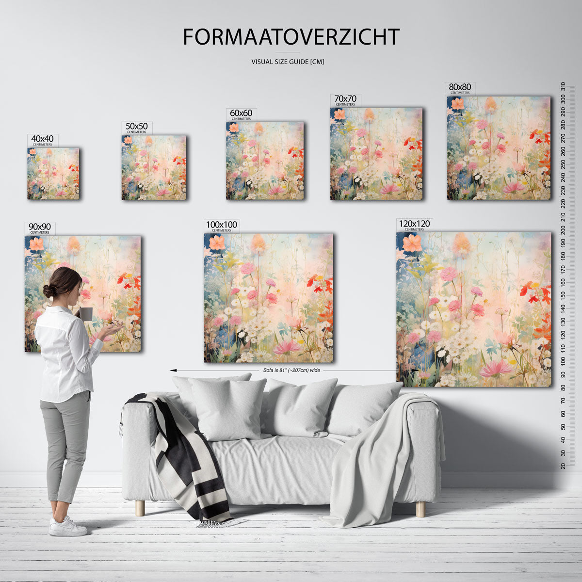 Bloemenpracht Poster