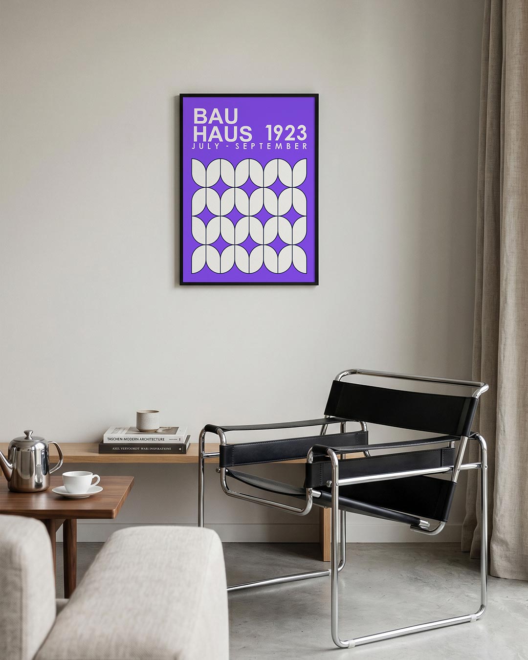Vormritme en kleur Poster