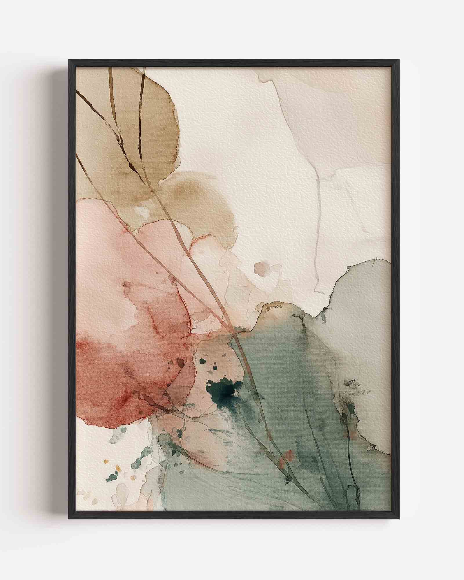 Abstracte vormen Poster