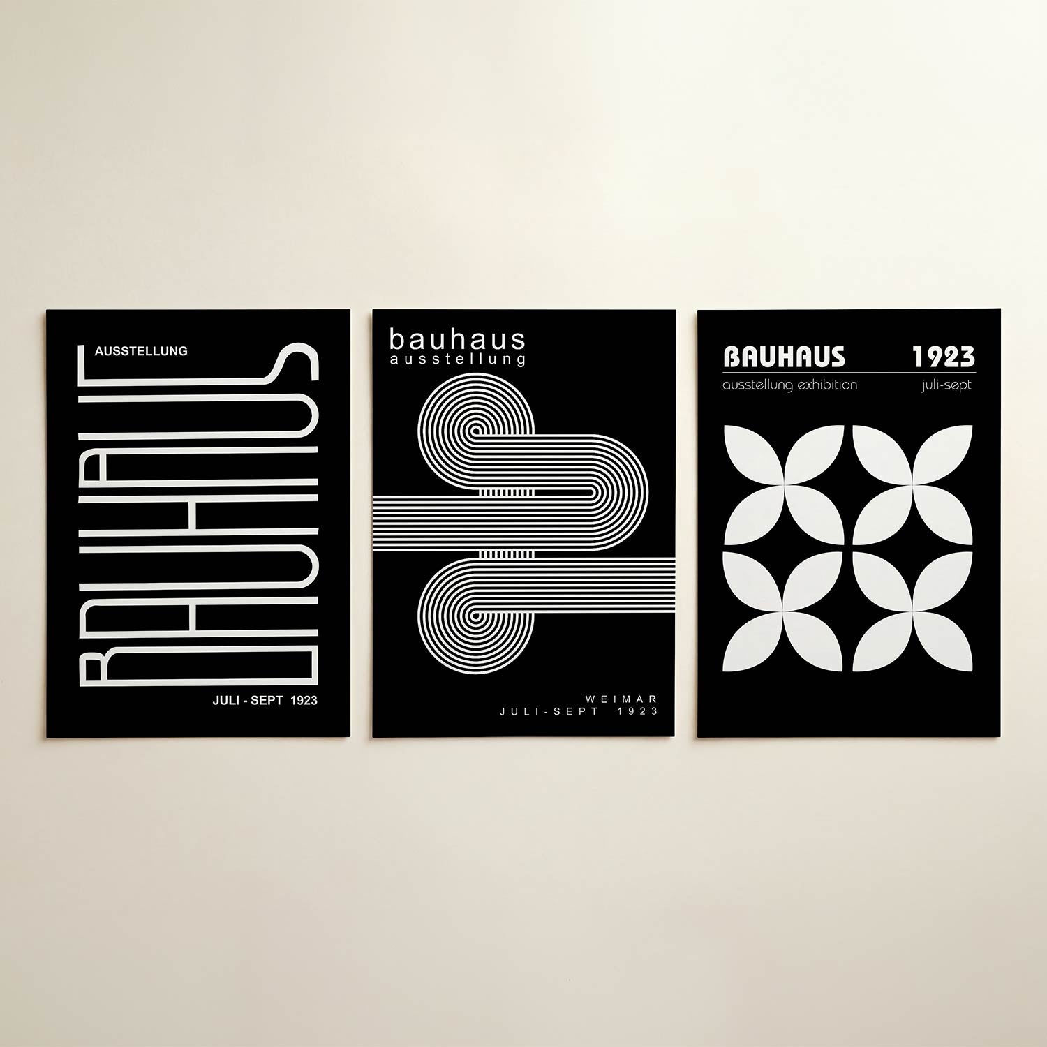 Lijnen en vormen Posterset