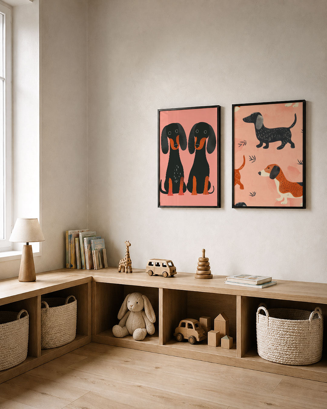 Honden in kleur Posterset