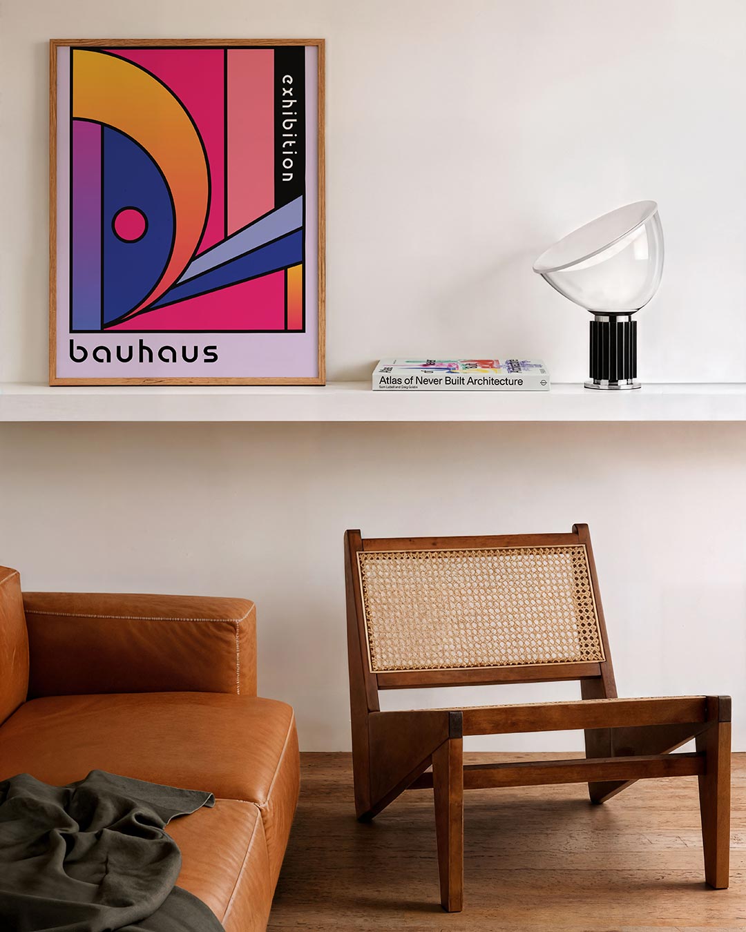Vormen en kleurvlakken Poster