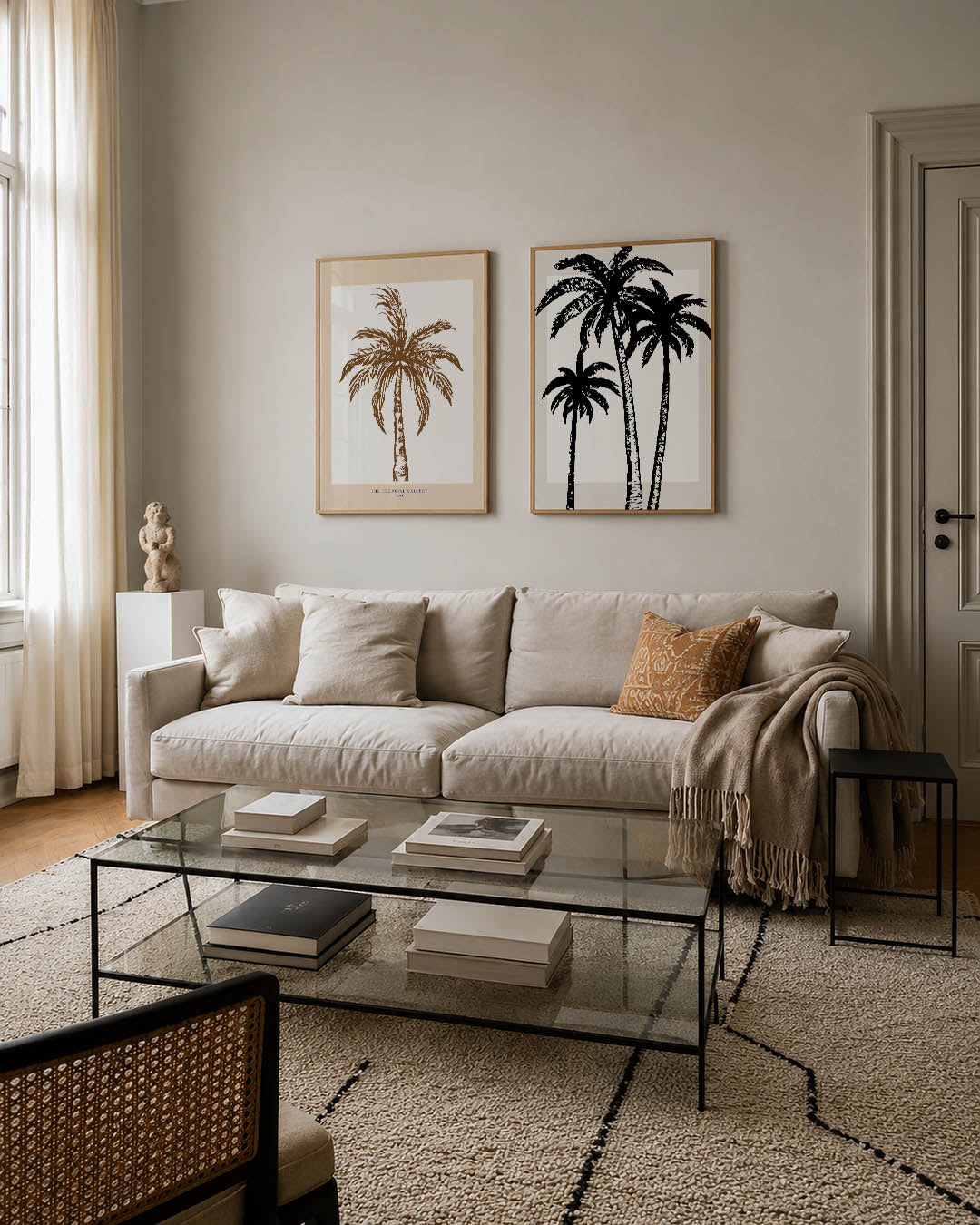Palm en rust Posterset