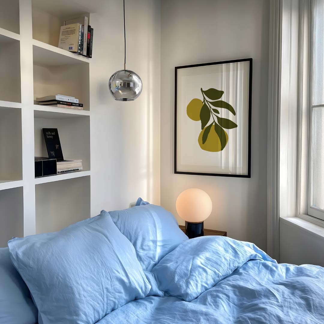 Lemony Vibes Wanddecoratie Poster-WallArtistic