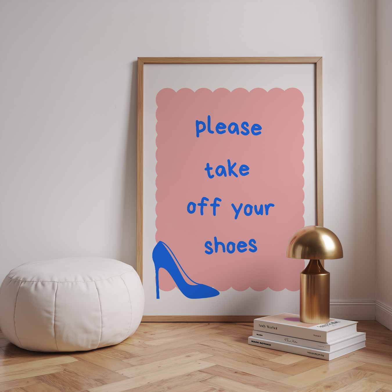 Stijlvolle Schoenen-Poster-WallArtistic