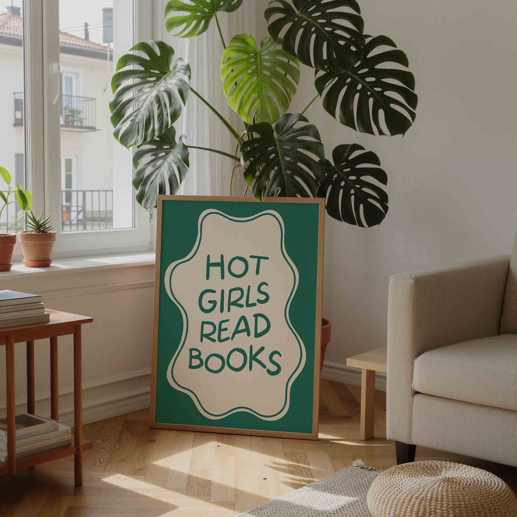 Hot girls read books Poster