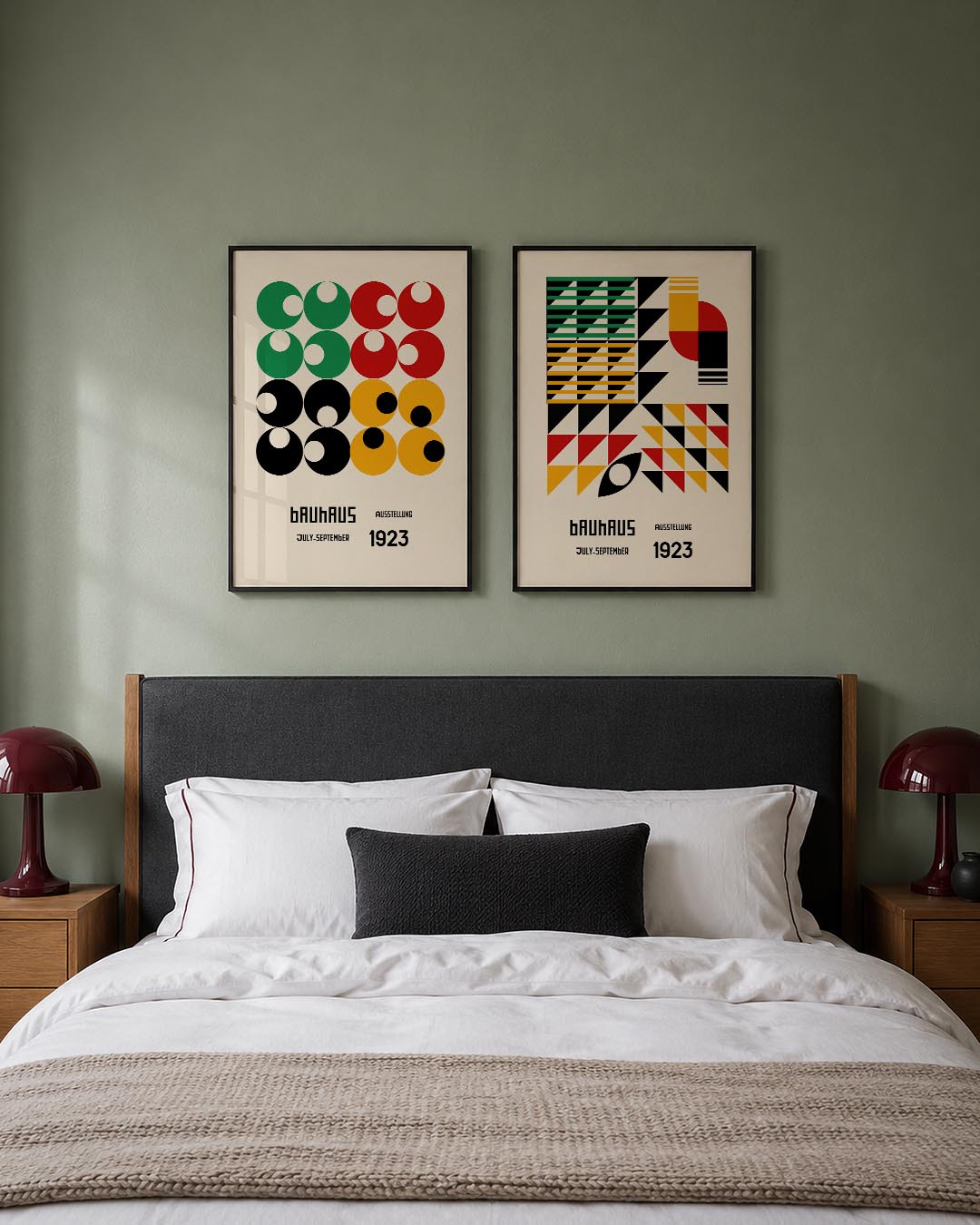 Cirkelritme en kleuren Posterset