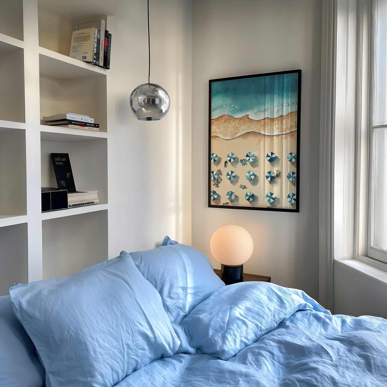 Stranddag Droomposter-WallArtistic