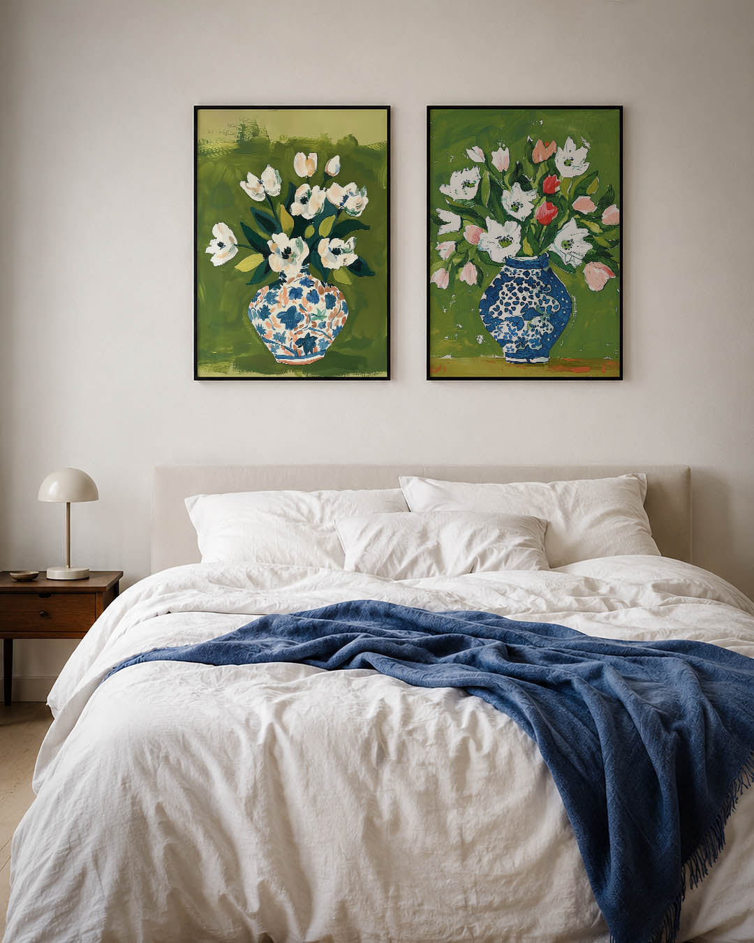 Bloemrijke vaas Posterset