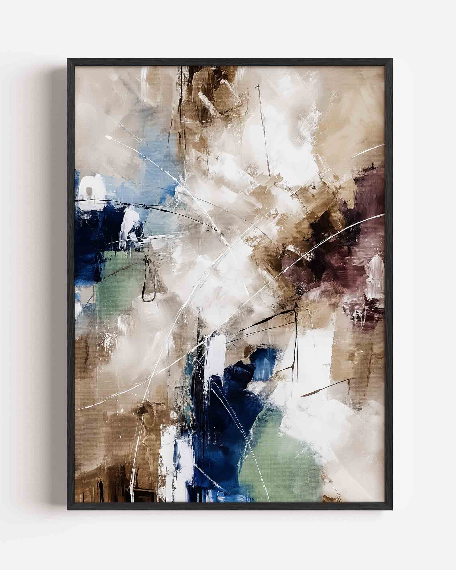 Abstracte vormen Poster