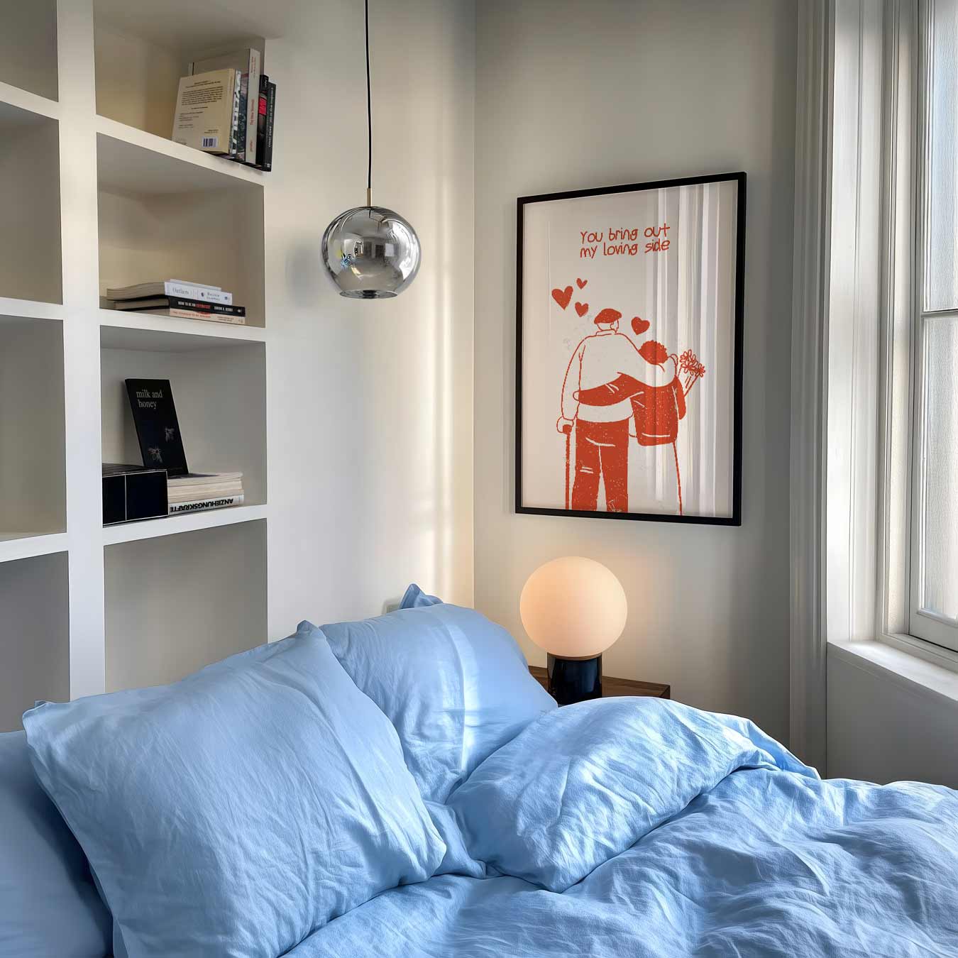 Liefdevolle Momenten Poster-WallArtistic